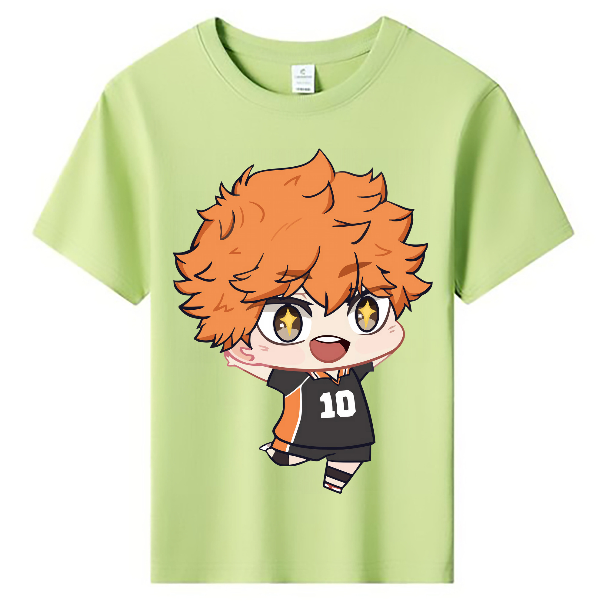 （画像用） ハイキュー!! Haikyu!! 綿100％キッズTシャツ（フロントプリント）